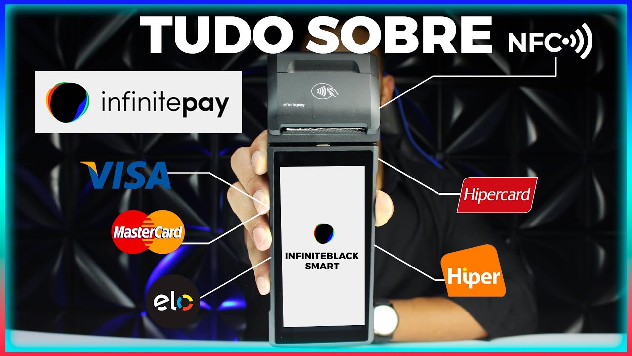 SAIBA TUDO SOBRE A MAQUINA DE CART&Atilde;O INFINITE BLACK SMART (INFINITEPAY) ATUALIZADO