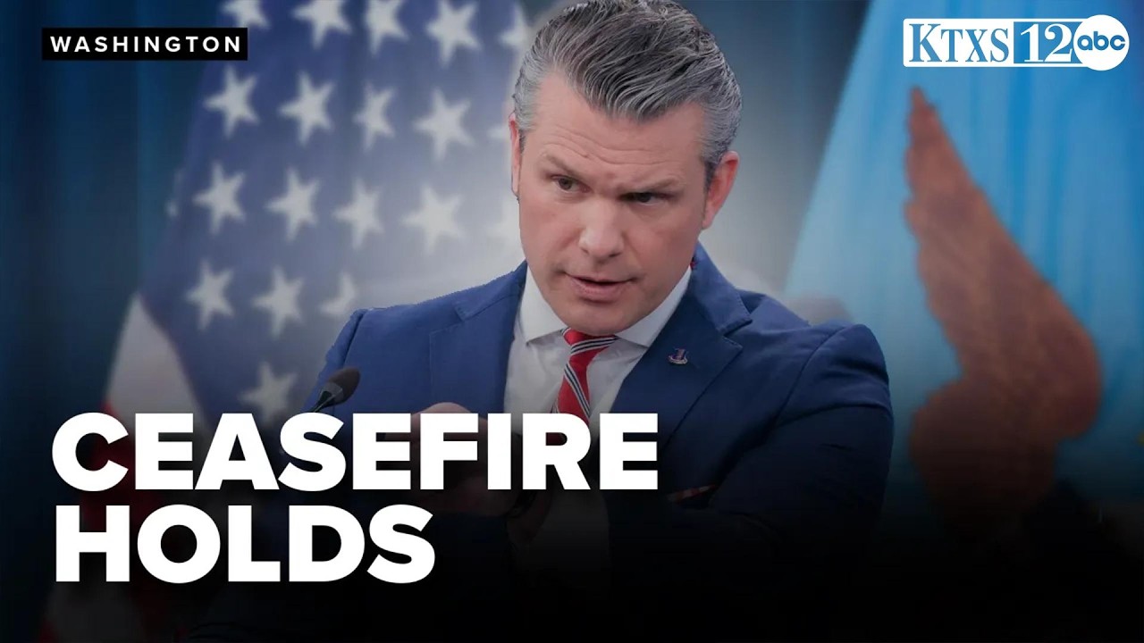 Defense Secretary Pete Hegseth gives update on US Iran ceasefire
