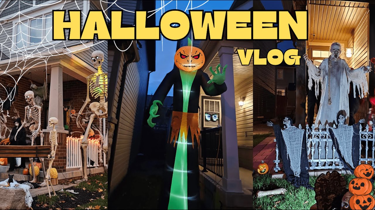 It is the Spooky Season | My Kids First Halloween Vlog