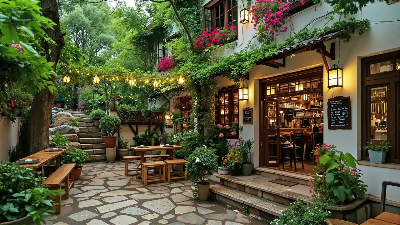 Smooth Jazz Café Ambience 🎷 Relaxing Evening Jazz Music for Work, Study & Chill Moments