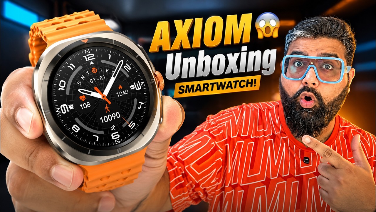 Fire Boltt Axiom Smartwatch Unboxing | best Premium Stainless Steel Smartwatch Under ₹2000?