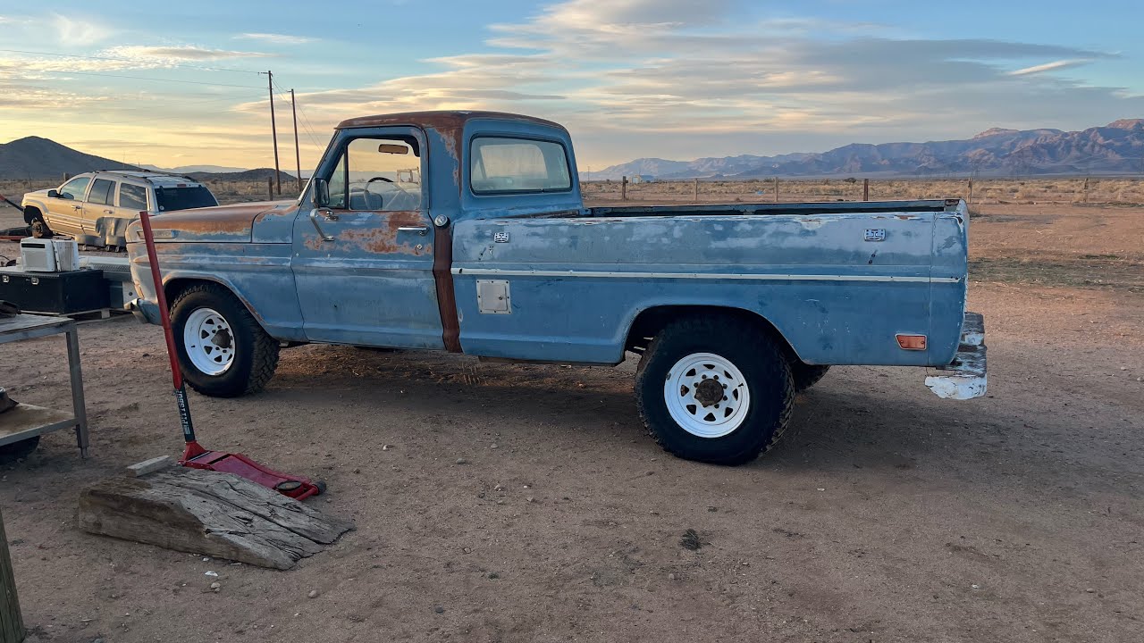 Brought home a 1968 Ford F250. Let’s get her back on the road! #ford #f250 