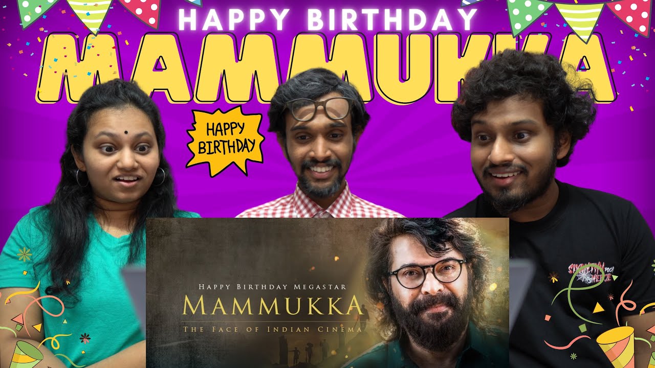Tribute to MAMMOOTTY REACTION | The Greatest | Birthday Mashup | Linto Kurian | Malaysian Relatives