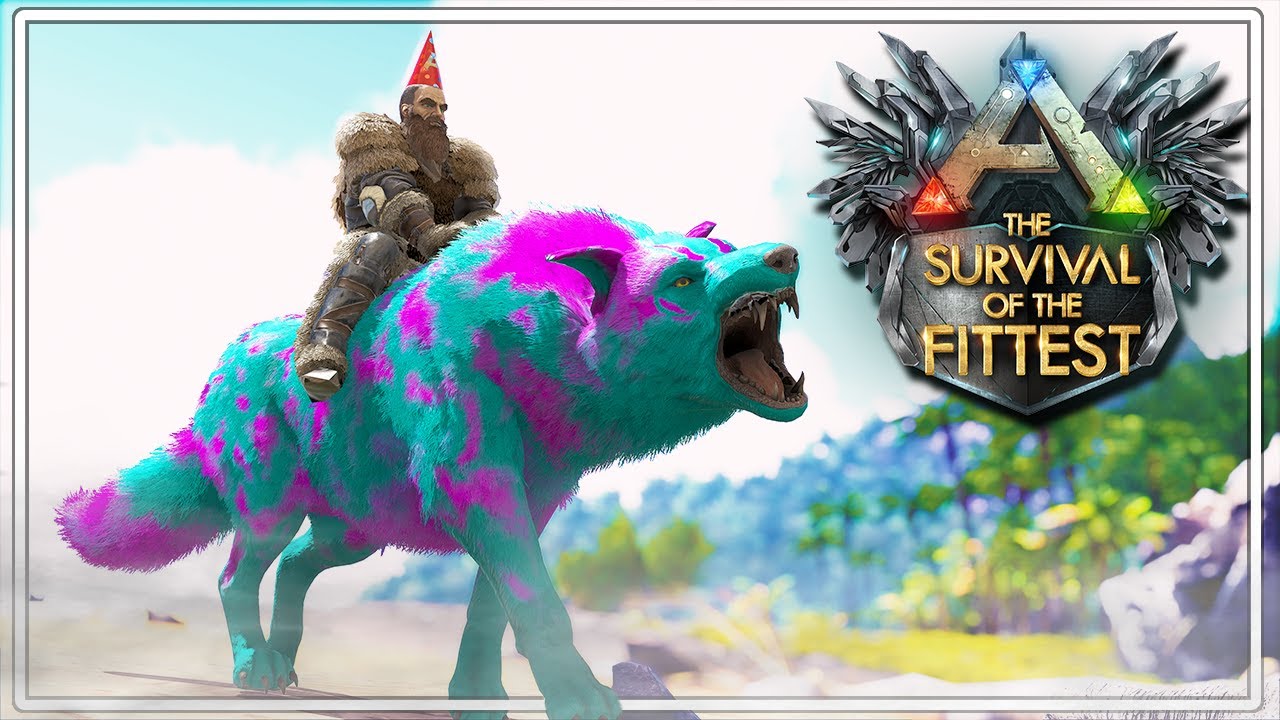 CAN WE WIN WITH WOLVES ?? | ARK SURVIVAL OF THE FITTEST [SOTF]