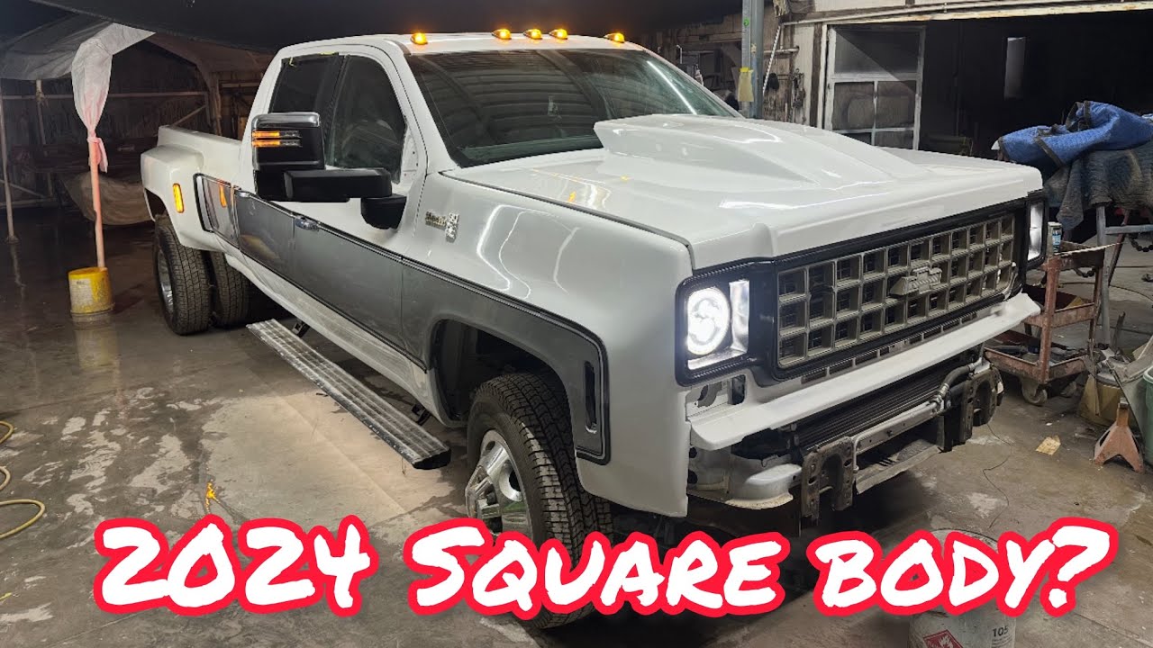 2024 Chevy Duramax с кузовом Dually Square