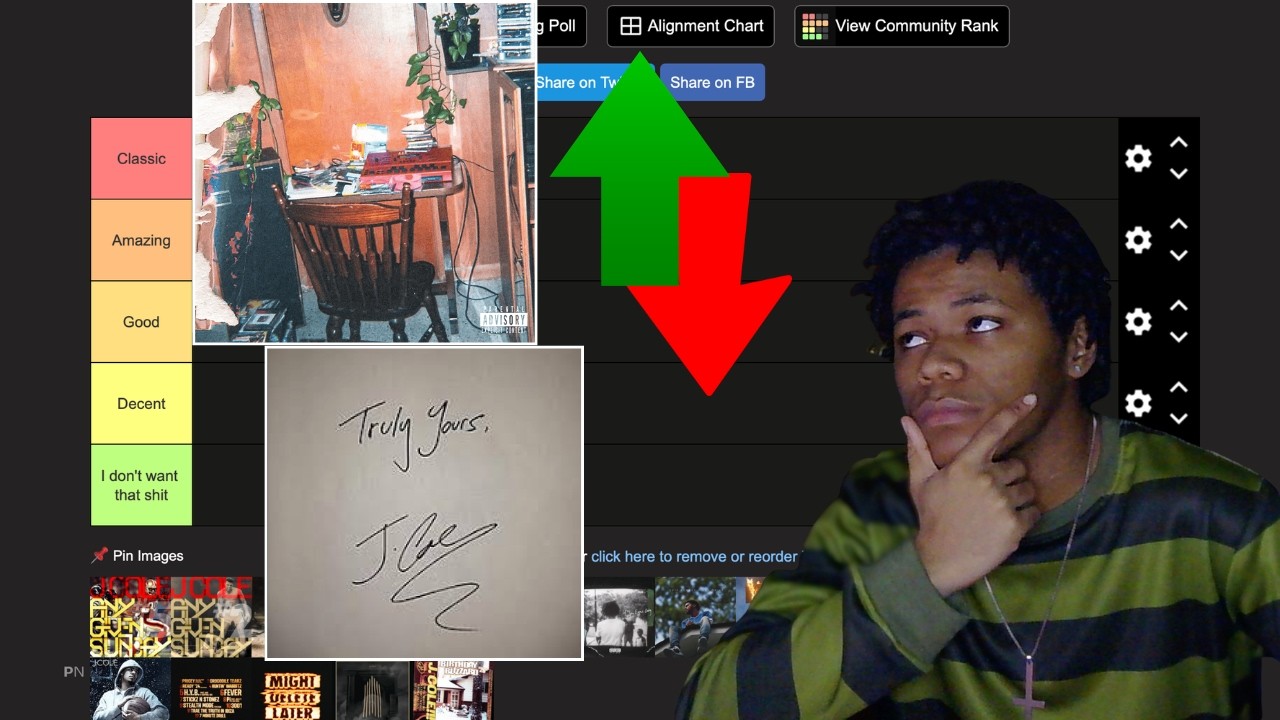 RANKING EVERY J COLE PROJECT FROM BEST TO WORST!!
