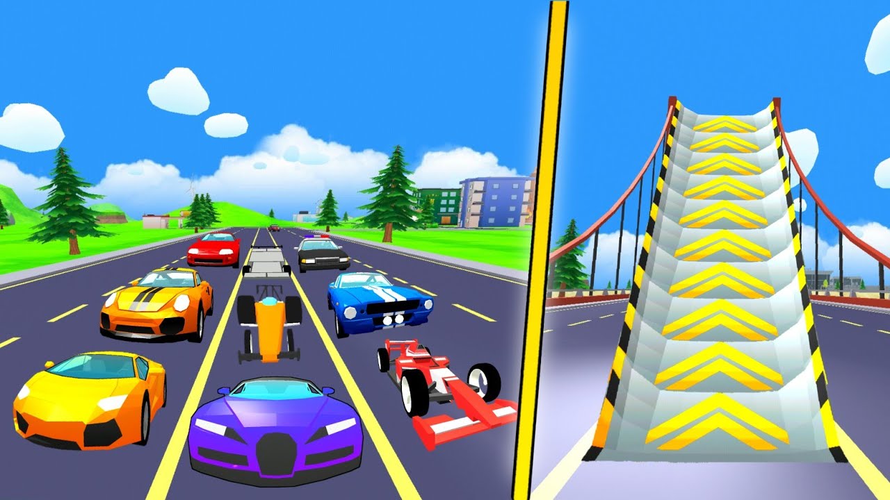 Every Car vs Tallest🗼Ramp Jump of Dude theft wars 