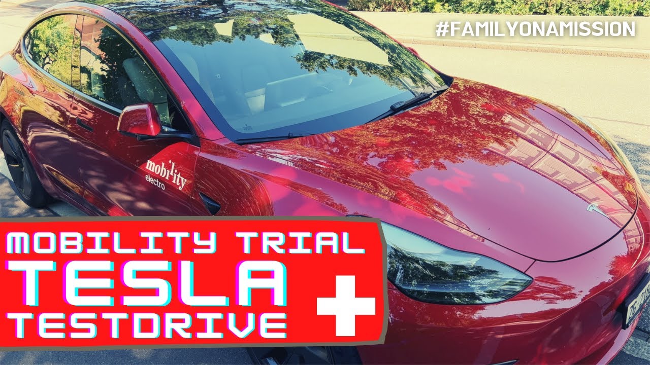 Mobility Trial - Testdriving with their Tesla