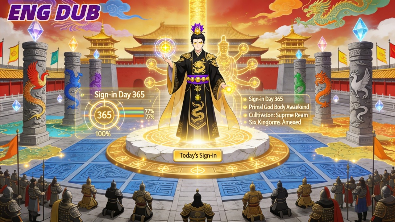 God-Level Check-In Sys:Obtain the Primordial Divine Body,Supreme Cultivation to unify the 6 Kingdoms