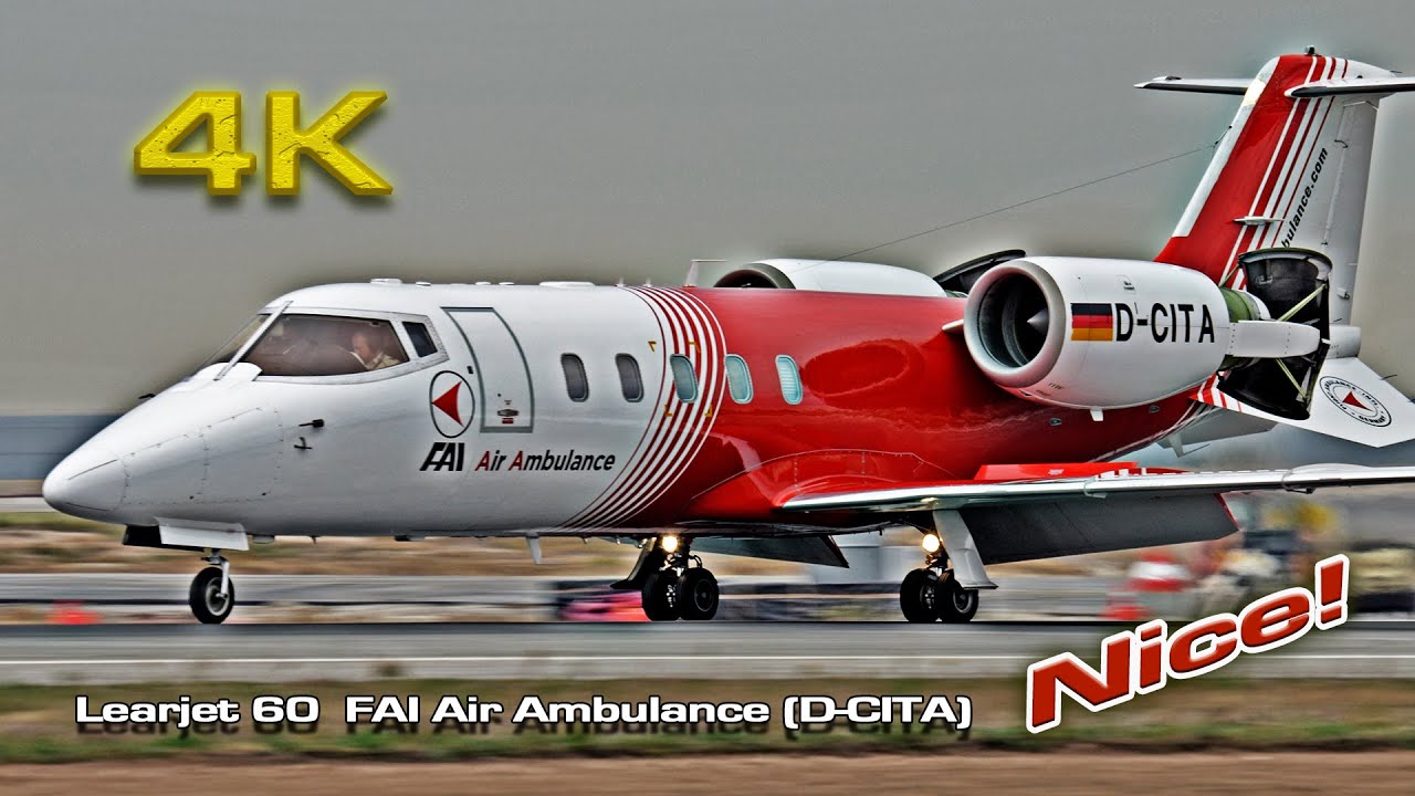 Learjet 60  FAI Air Ambulance (D-CITA)