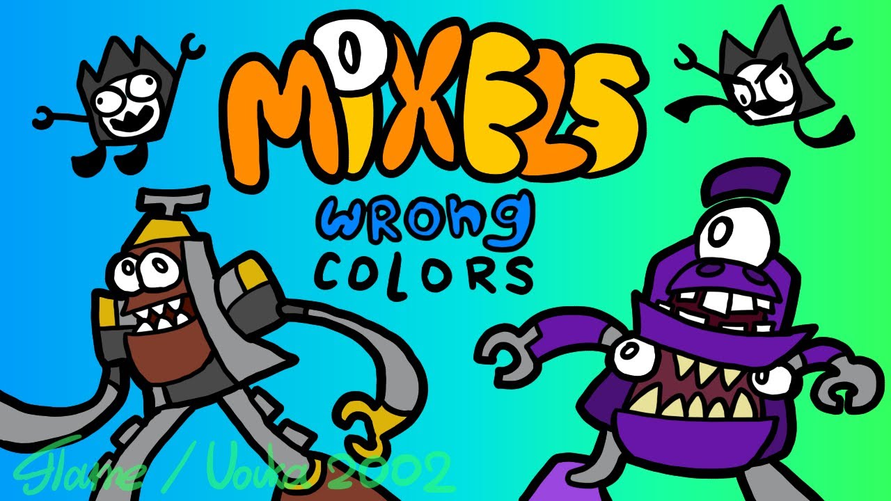 Flame's Mixels: Не те цвета