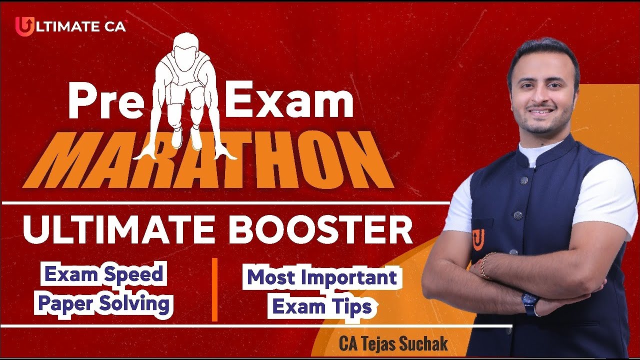 Ultimate Booster | Pre Exam Marathon | Session 13 | Accounts | CA Inter | November 23