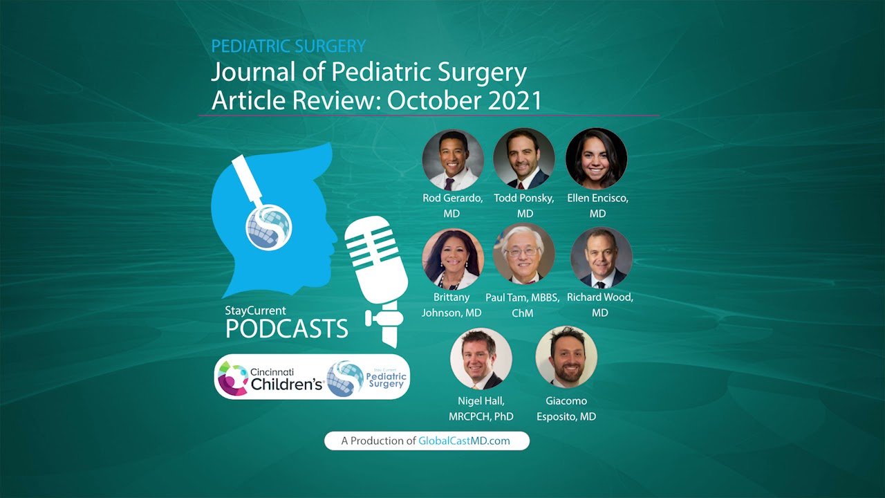 Journal of Pediatric Surgery Article Review: October 2021