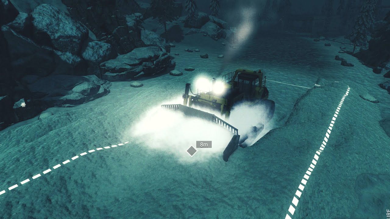Giant Machines 2017 | Bulldozer | Making Snow Paths