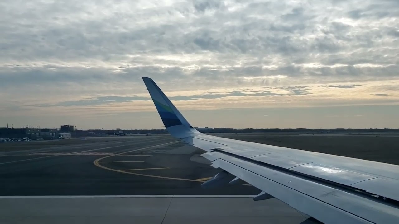 Airbus A321neo Startup and Takeoff at JFK