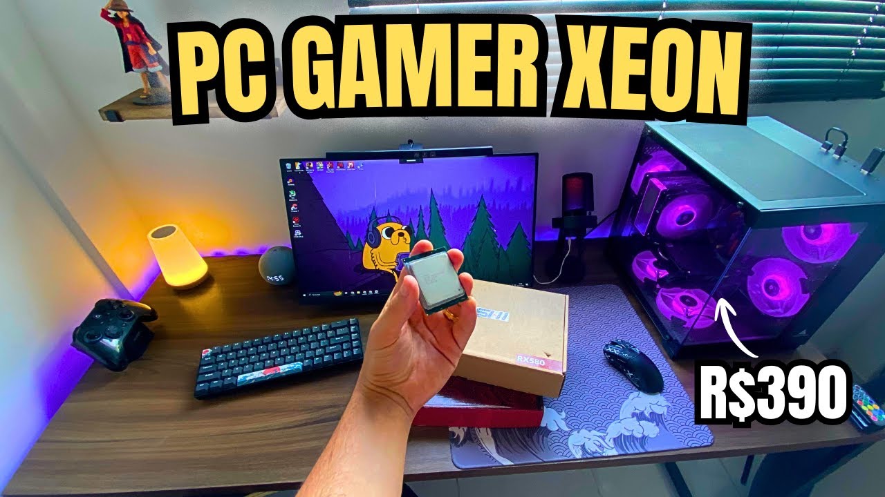 PC Gamer Xeon do ALIEXPRESS em 2025... Vale a Pena? (Xeon + RX 580)