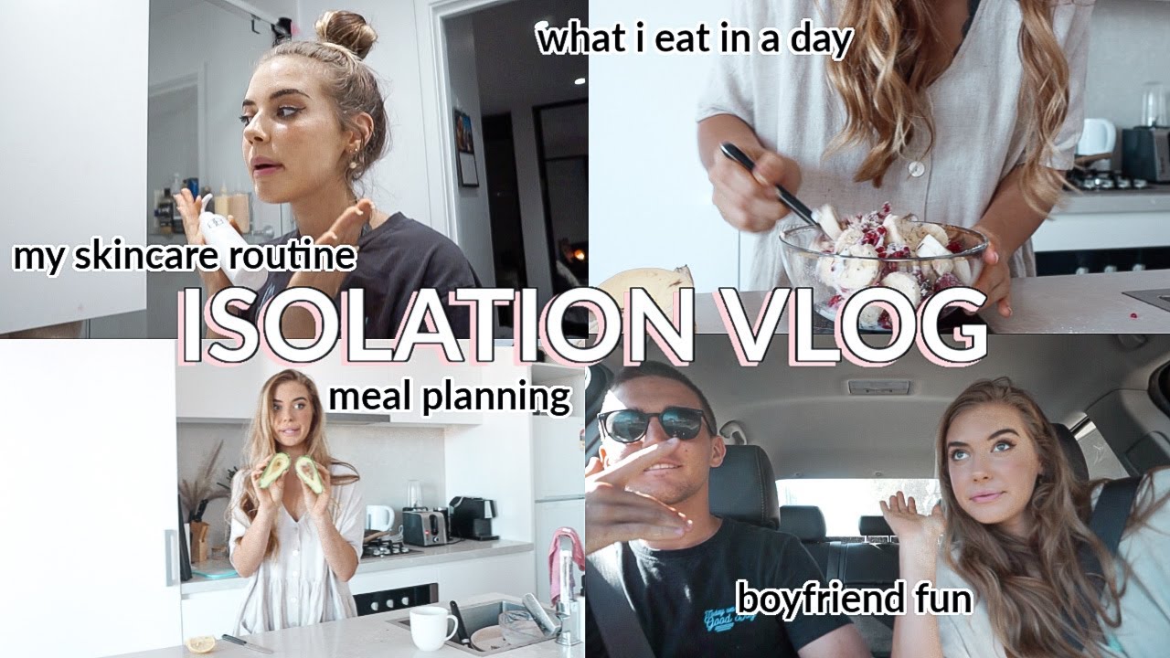 What I Eat In A Day [Quarantine Edition], Meal Planning & My Skincare Routine