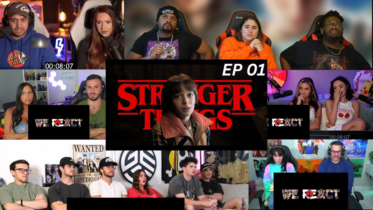 Stranger Things Season 01 Episode 01 | Reaction Mashup