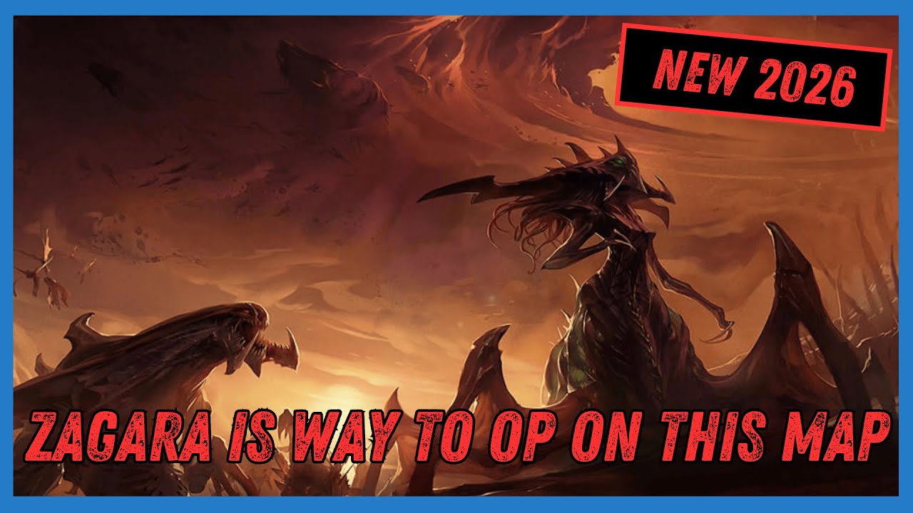 Zagara Is Way Too OP on This Map | Heroes of the Storm 2026