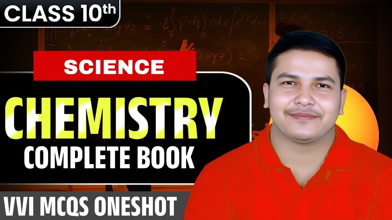 ✨ CLASS 10 CHEMISTRY ONE SHOT ✨📚 पूरी किताब एक वीडियो में🎯 VVI OBJECTIVE + CONCEPT CLEAR