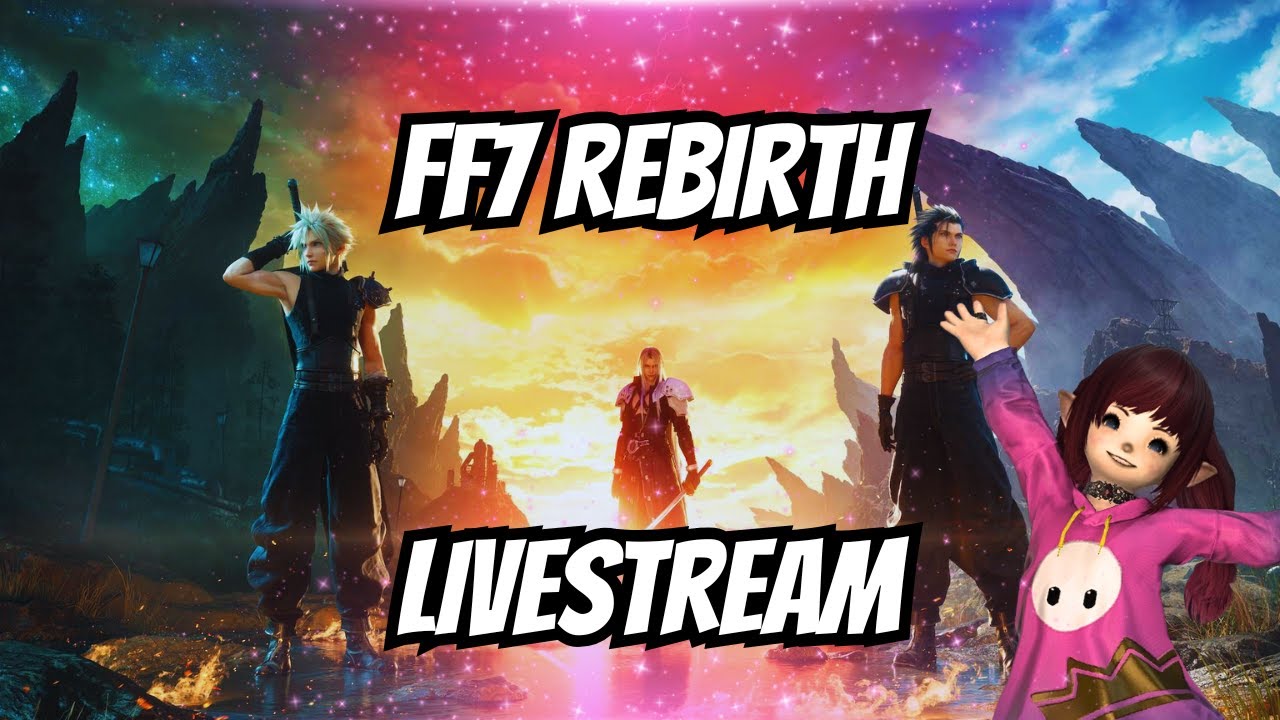 Confessing my love for Barret #ff7rebirth #ff7 #livestream