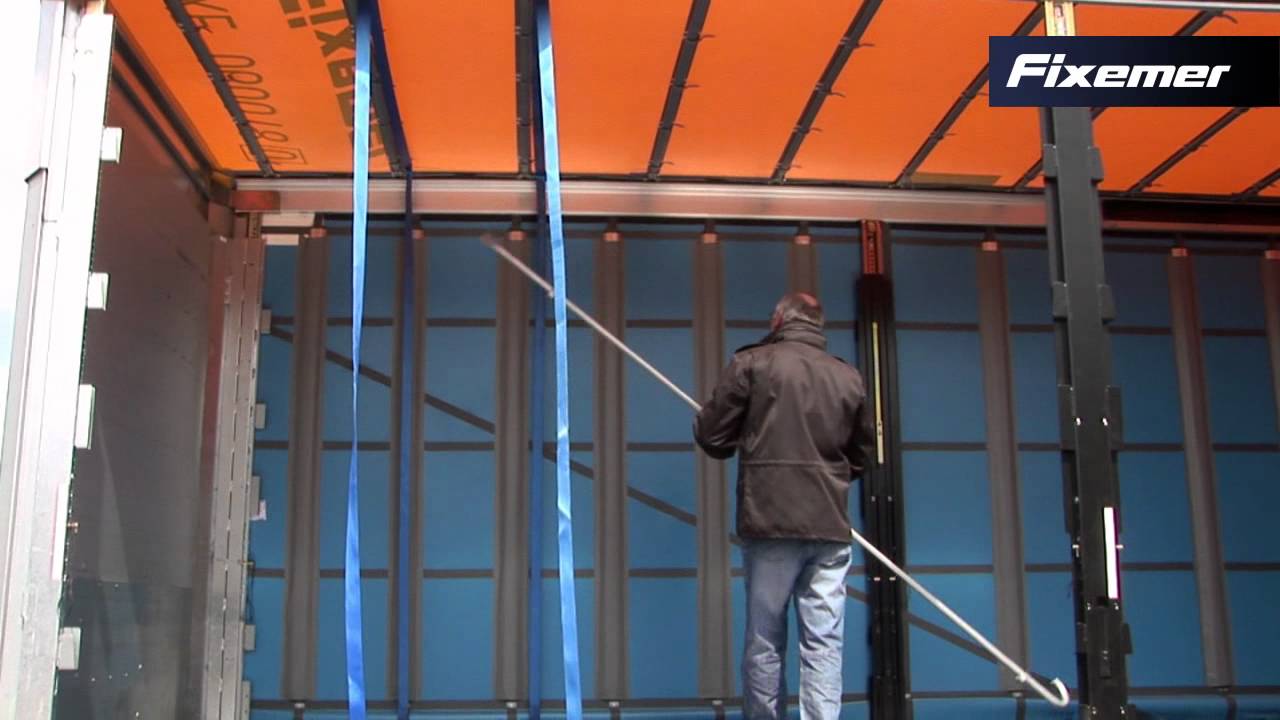Roof Retain System / Înainte de încărcare, După încărcare (Fixemer)