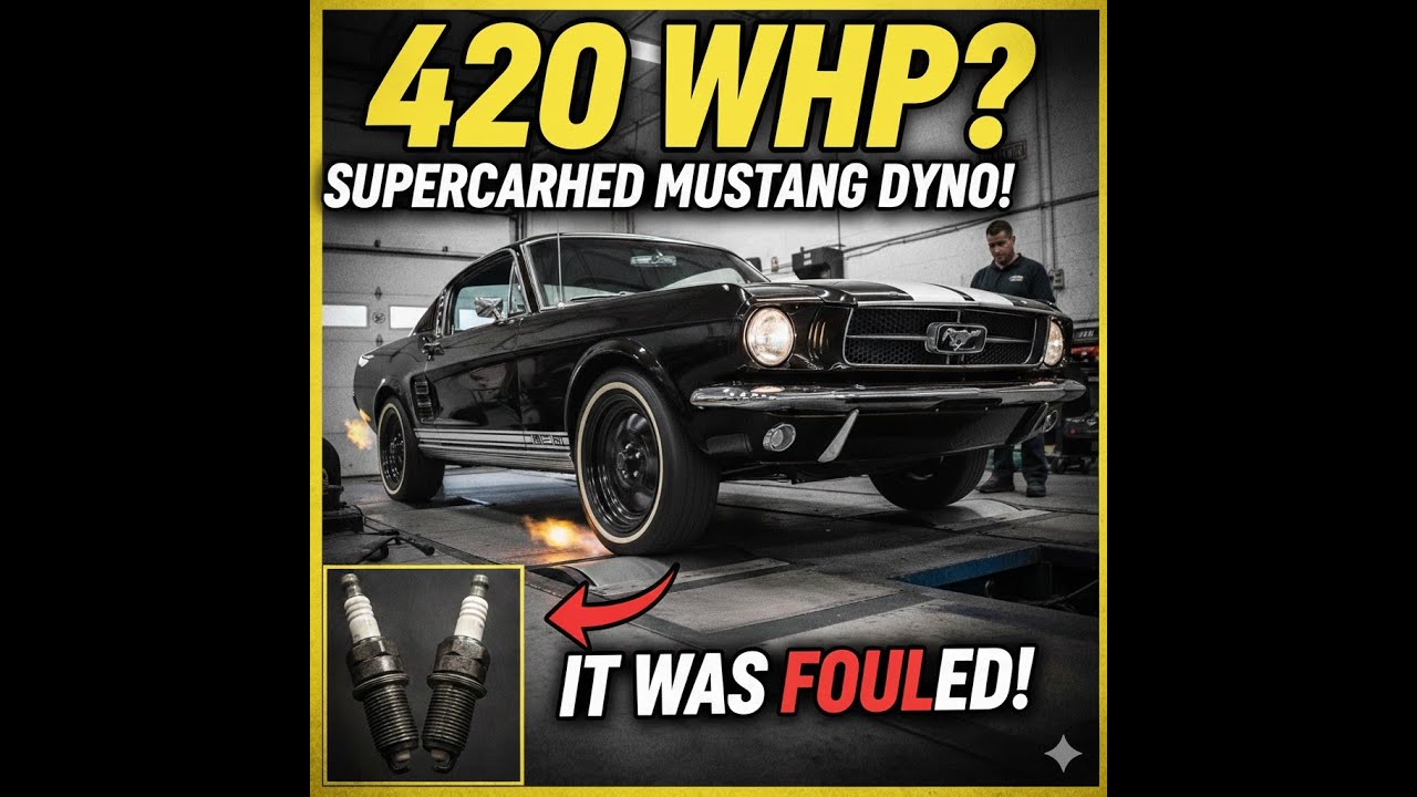 1967 SUPERCHARGED mustang fastback dyno tuning at Atomic Motors #hotrod #restomod 