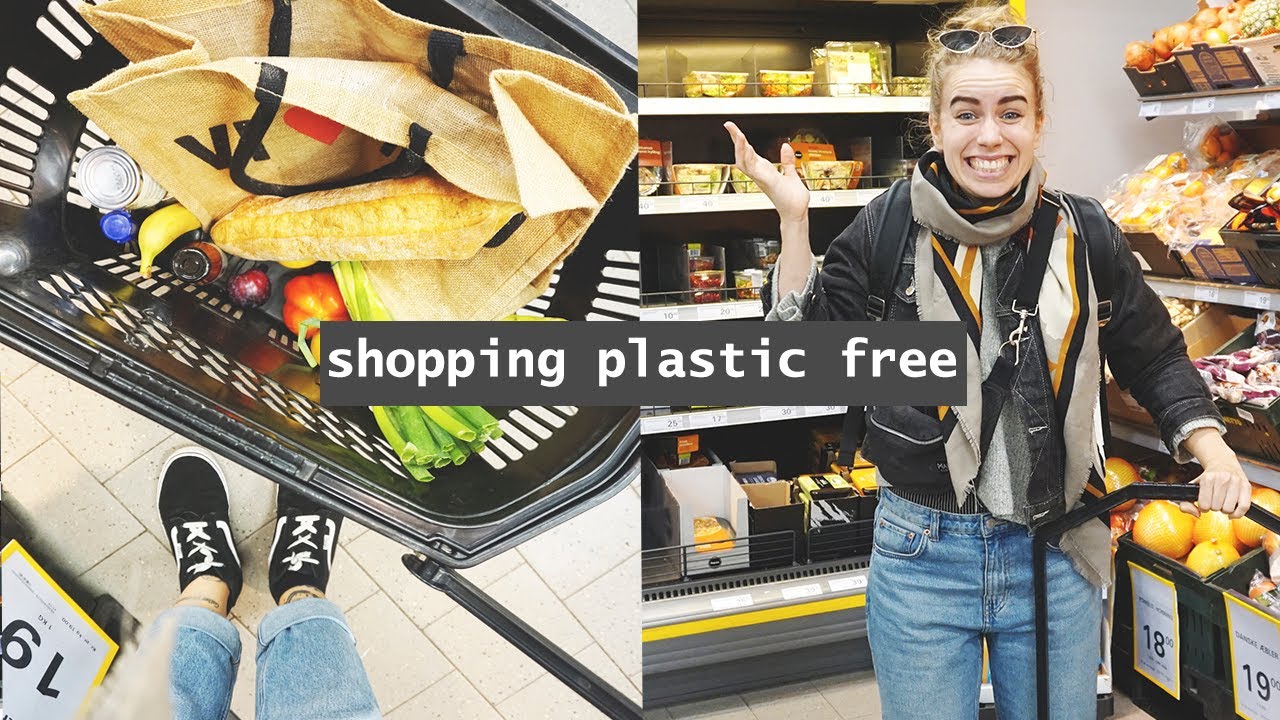 I TRIED ZERO WASTE SHOPPING IN NETTO // hard level meal challenge