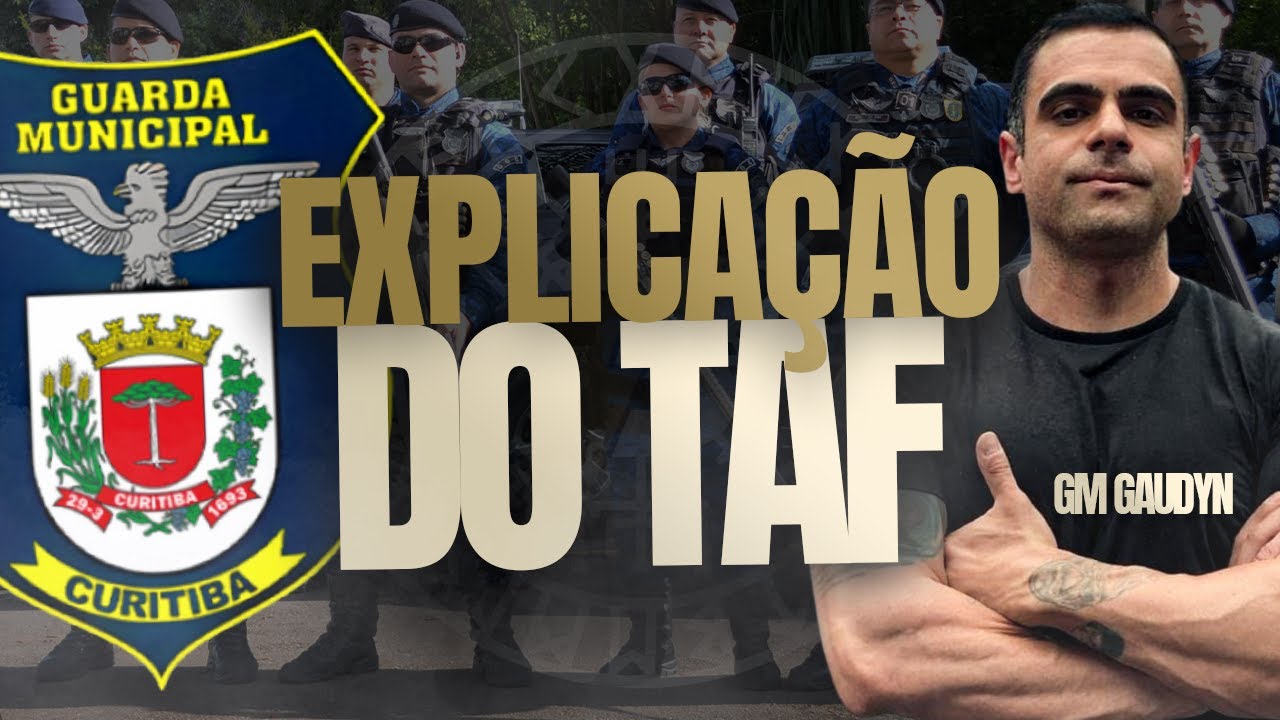 TESTE FÍSICO CONCURSO GUARDA MUNICIPAL CURITIBA | TAF EDITAL GM/CWB | PARTICIPAÇÃO GM. GAUDYN