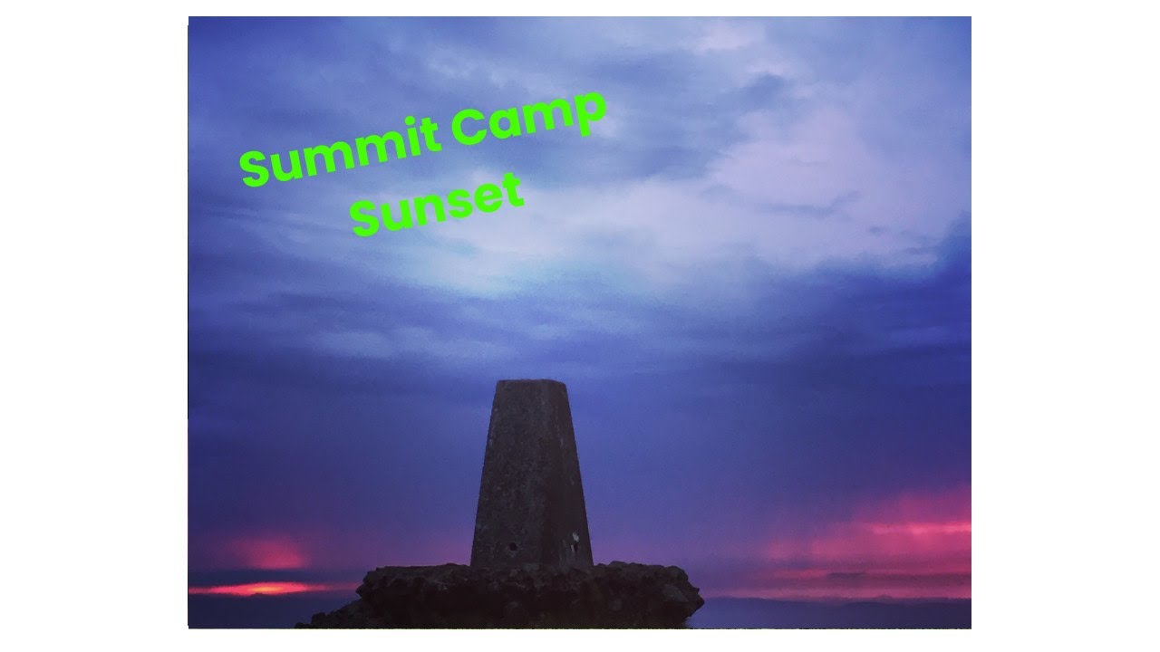 Summit Camp Sunset