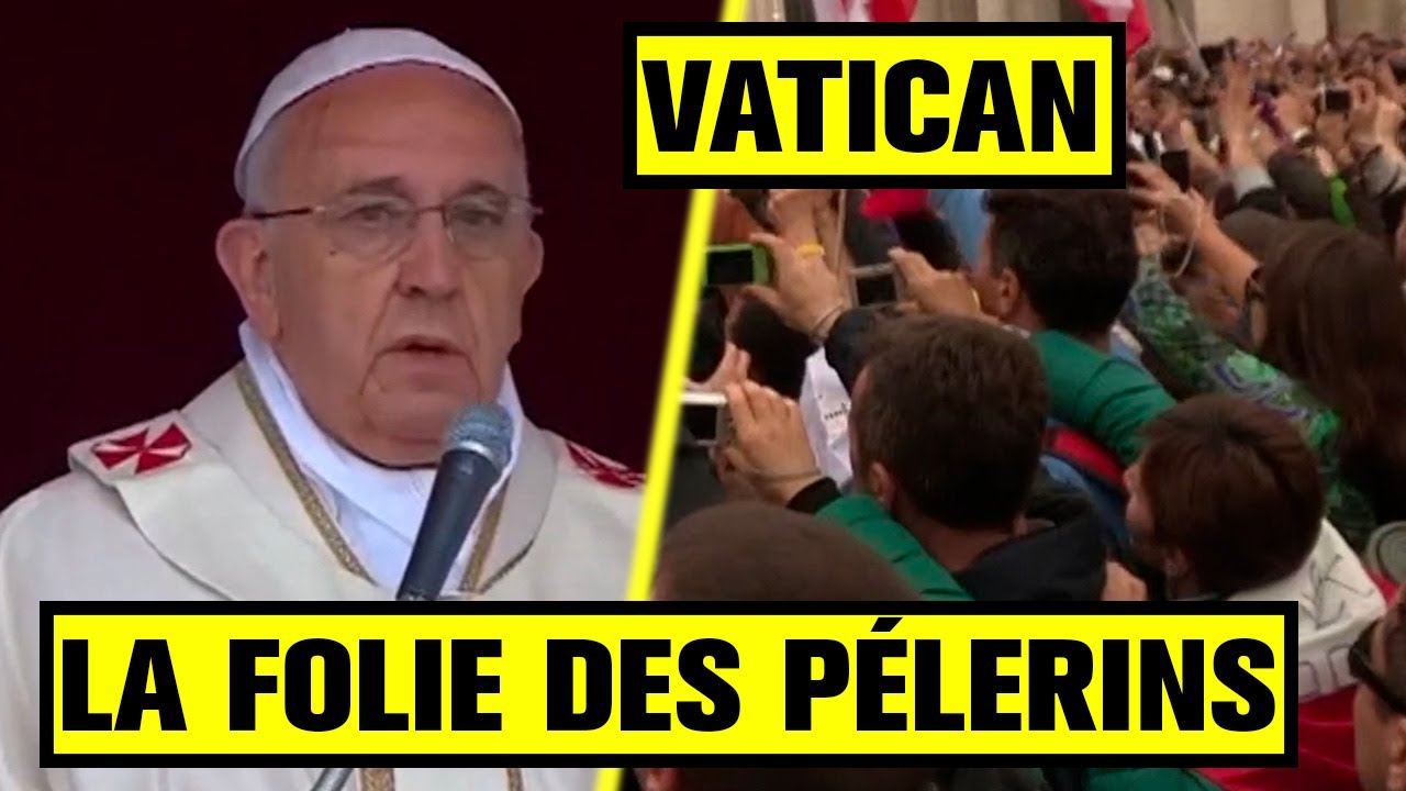 Vatican - Les pèlerins en folie