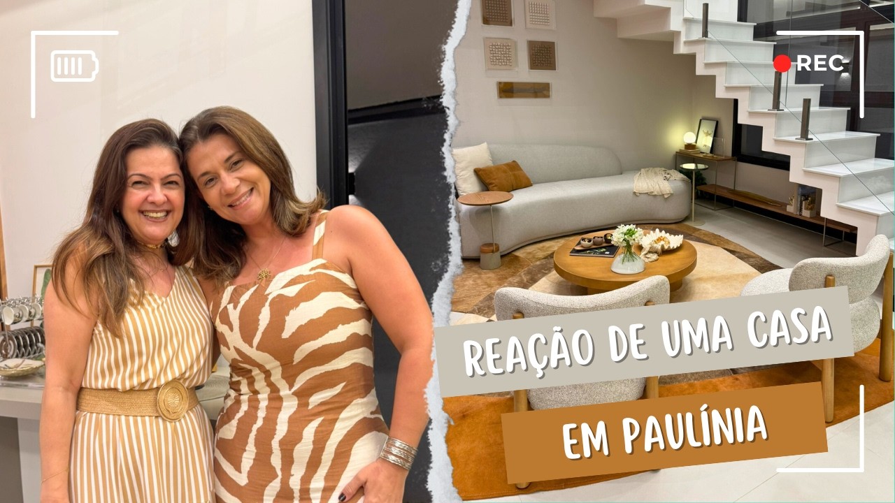 A reação ao ver o lar transformado — Projeto em Paulínia