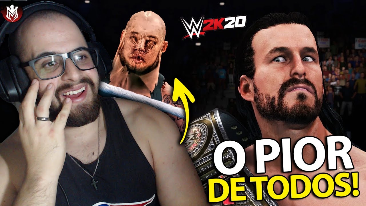 SIMPLESMENTE O PIOR JOGO! WWE 2K20 | WWE 2K23 Coutndown
