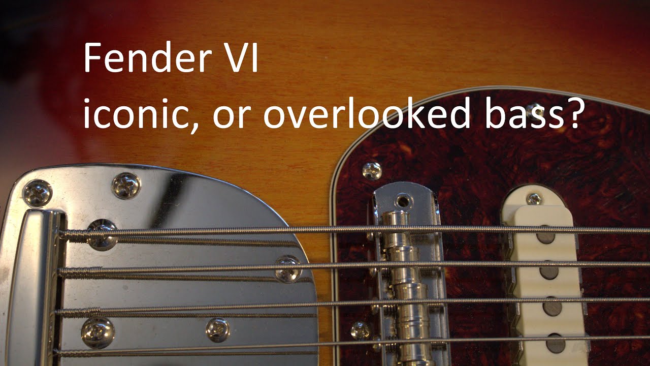 The Fender VI showcased by 10cc, Hollies and Beatles