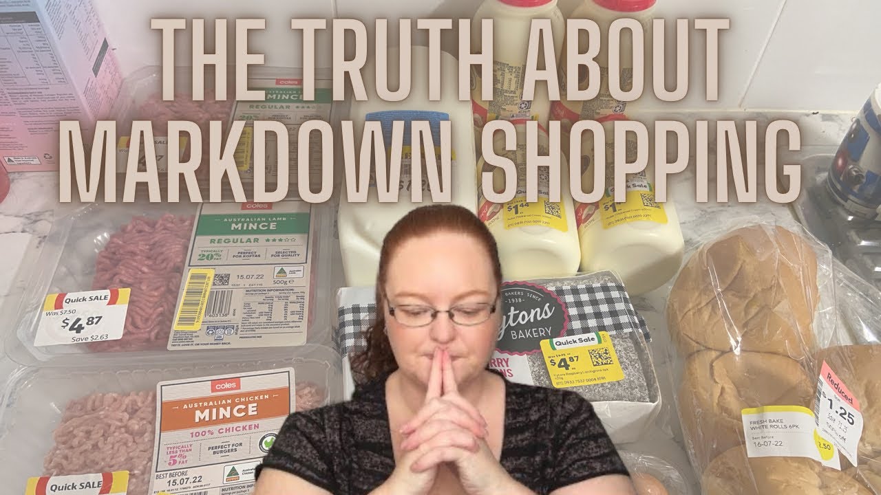 THE TRUTH ABOUT MARKDOWN SHOPPING / QUESTIONS & COMMENTS