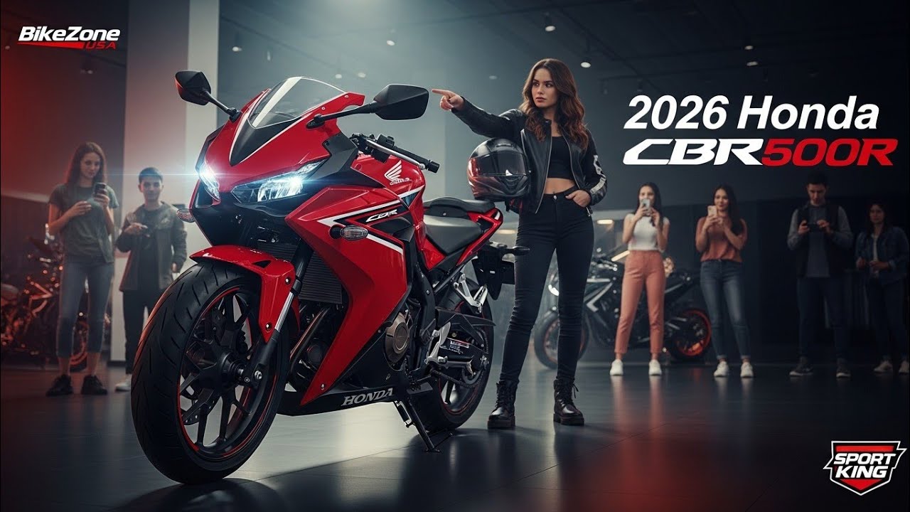 2026 Honda CBR500R Review 🇺🇸 | Best Balanced Sportbike Finally Launched!” 
