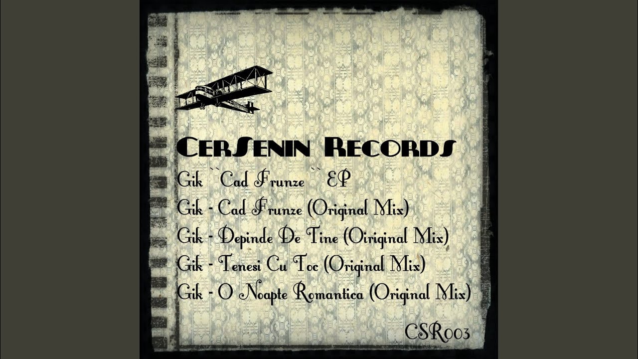 Cad Frunze (Original Mix)