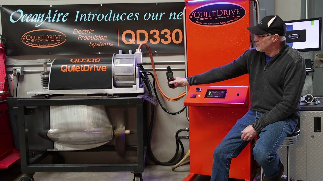 QuietDrive Electric Marine Propulsion Sound Levels