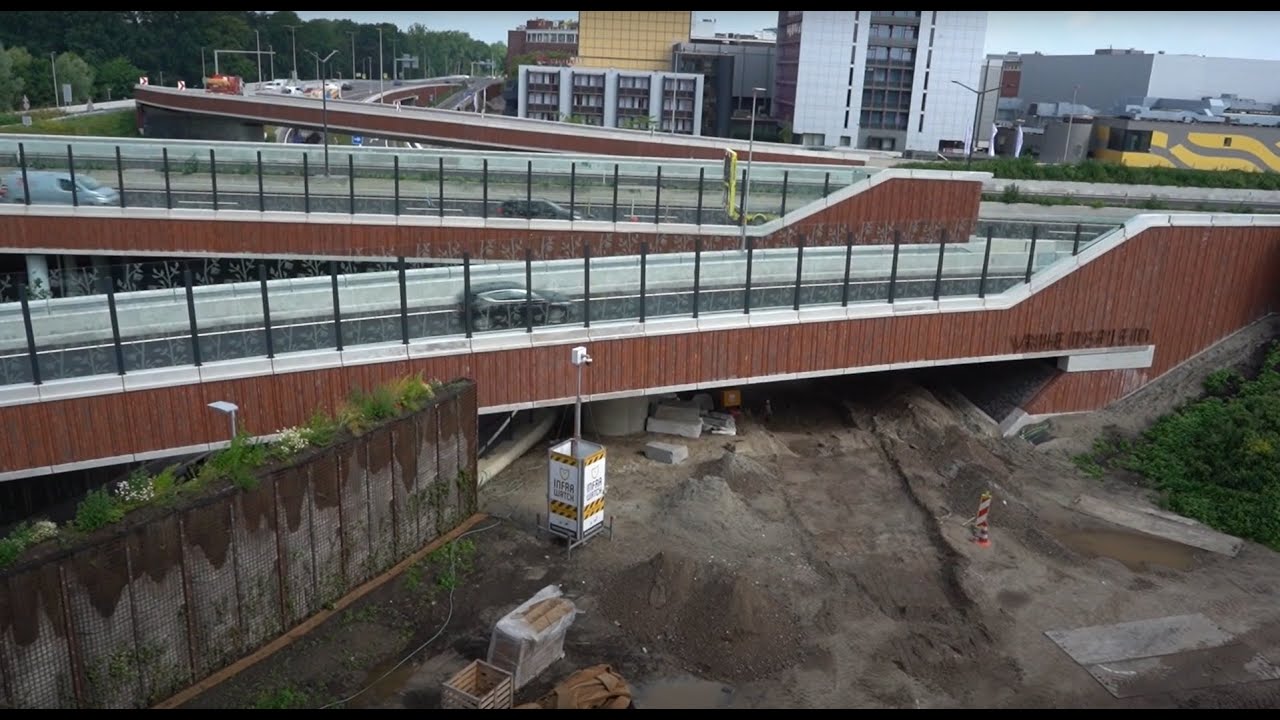 Nieuwe fietsonderdoorgang bij Vrijheidsplein