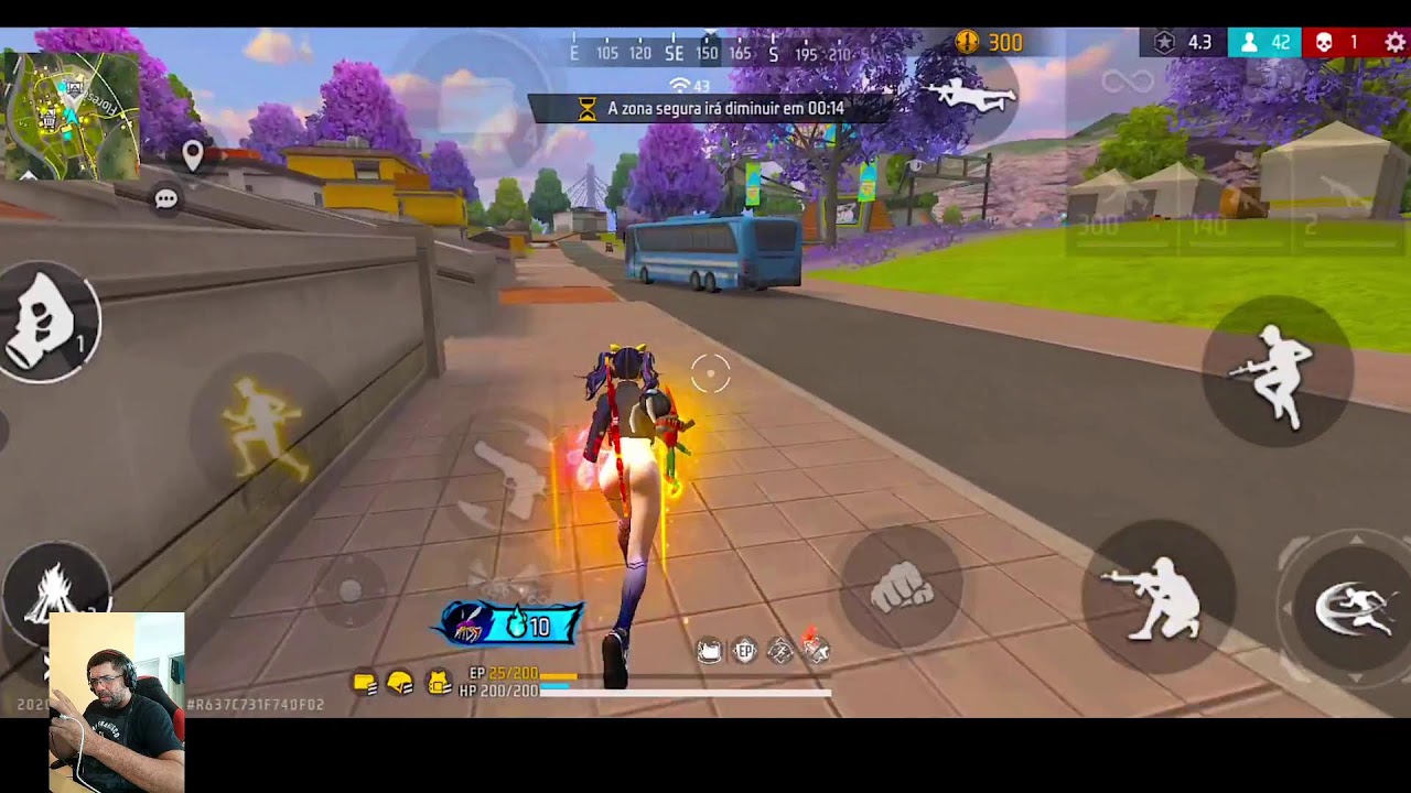 Olá! Free Fire ao vivo.