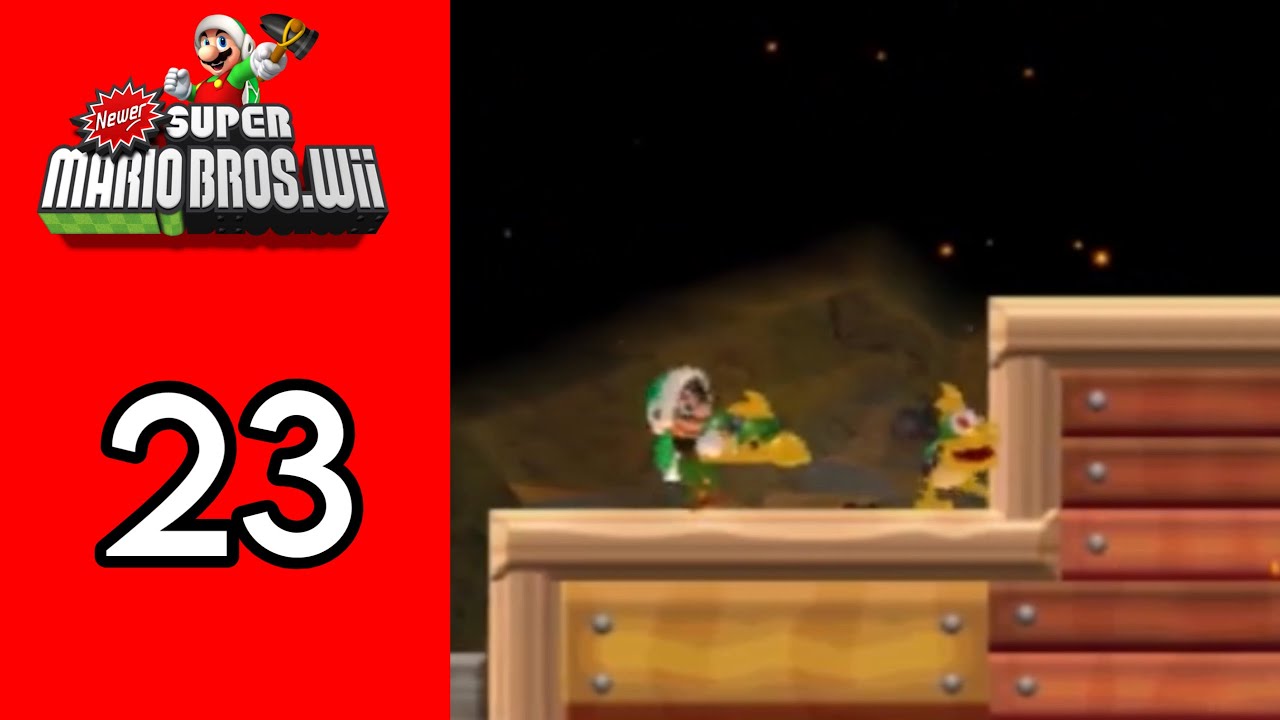 ❤ NEWER Super Mario Bros. Wii! (100%) World 8 | Koopa Planet/Koopa Core [2/4] (Episode 23)