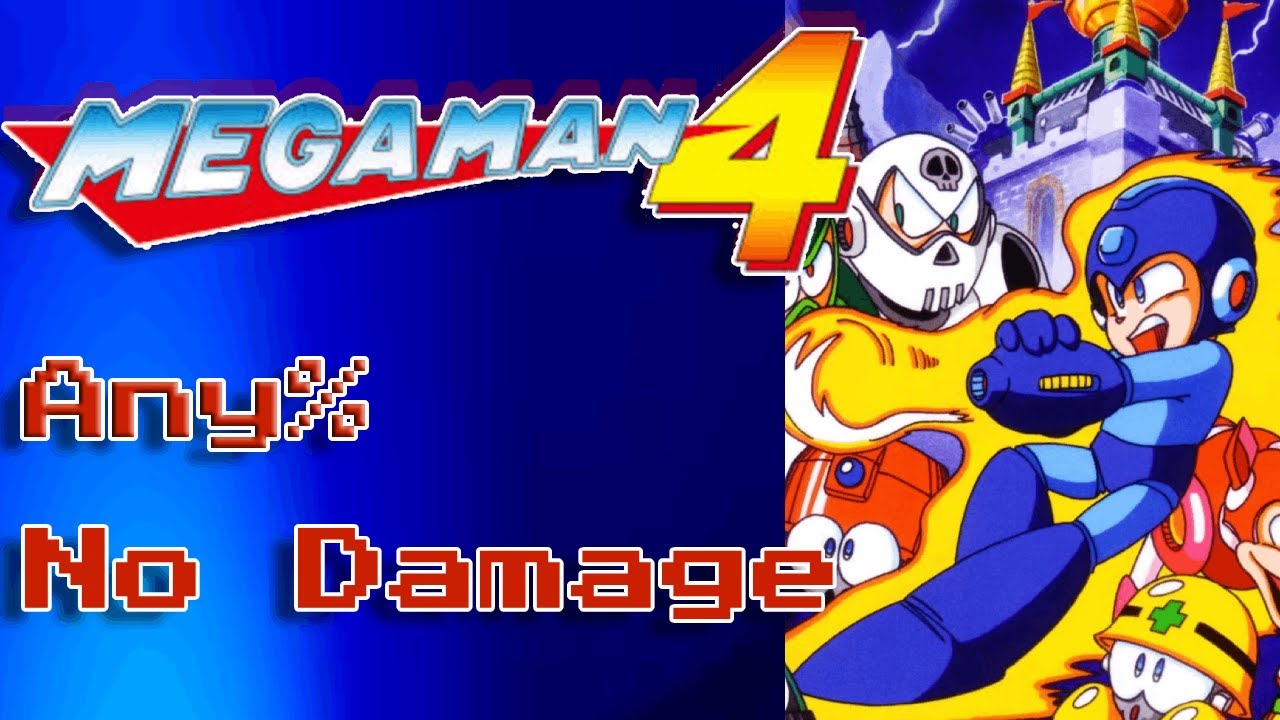 Mega Man 4 Any% No Damage