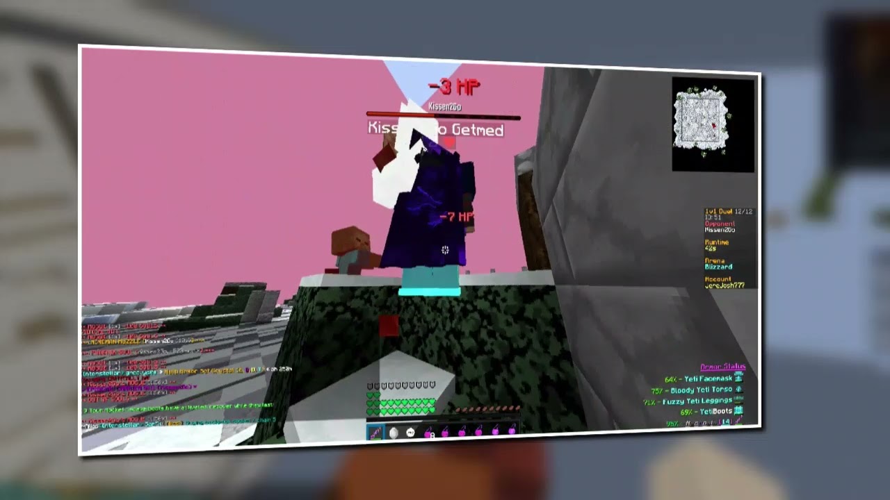 Cosmic Pvp: Winning Risk Inv against kid in maxed omni while wearing lb yeti
