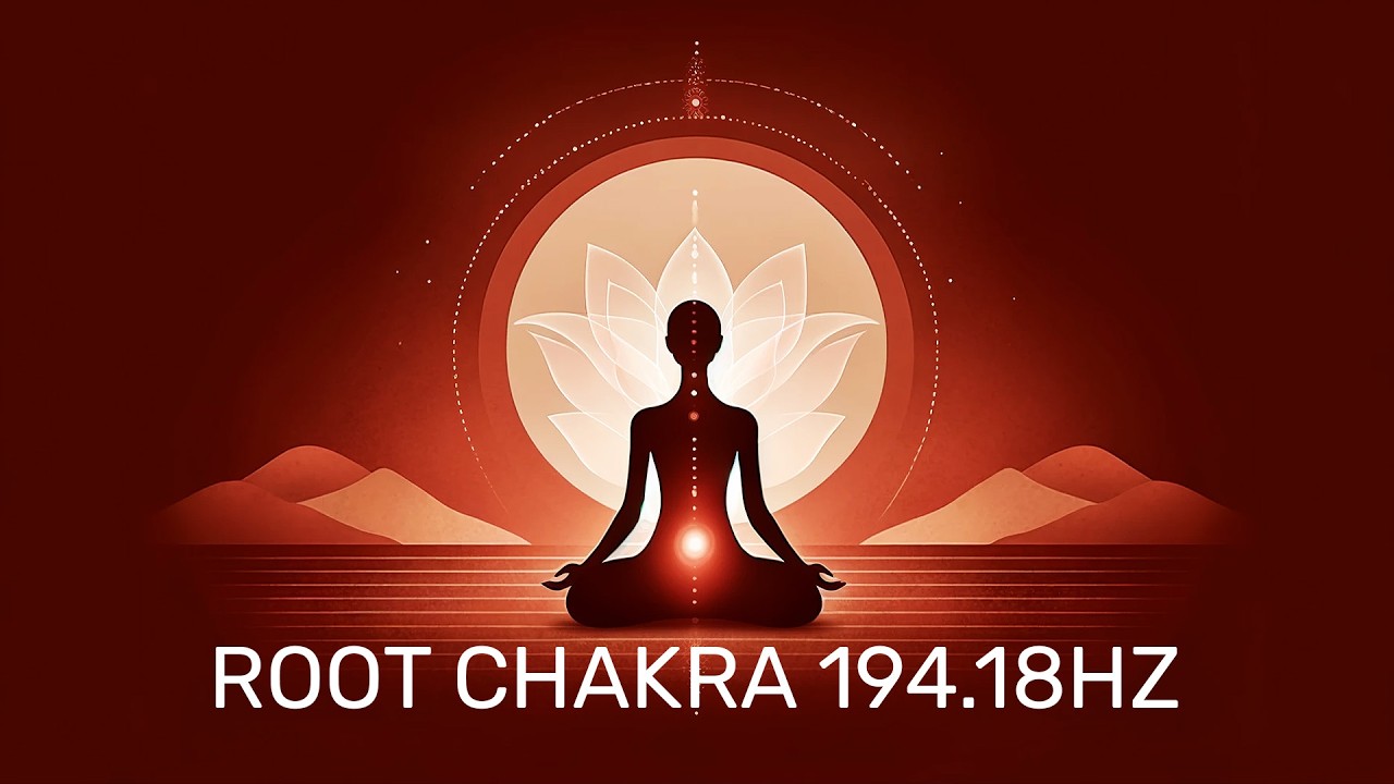 Звуковая ванна для очищения корневой чакры с частотой активации 194.18Hz для глубокого исцеления 🌟