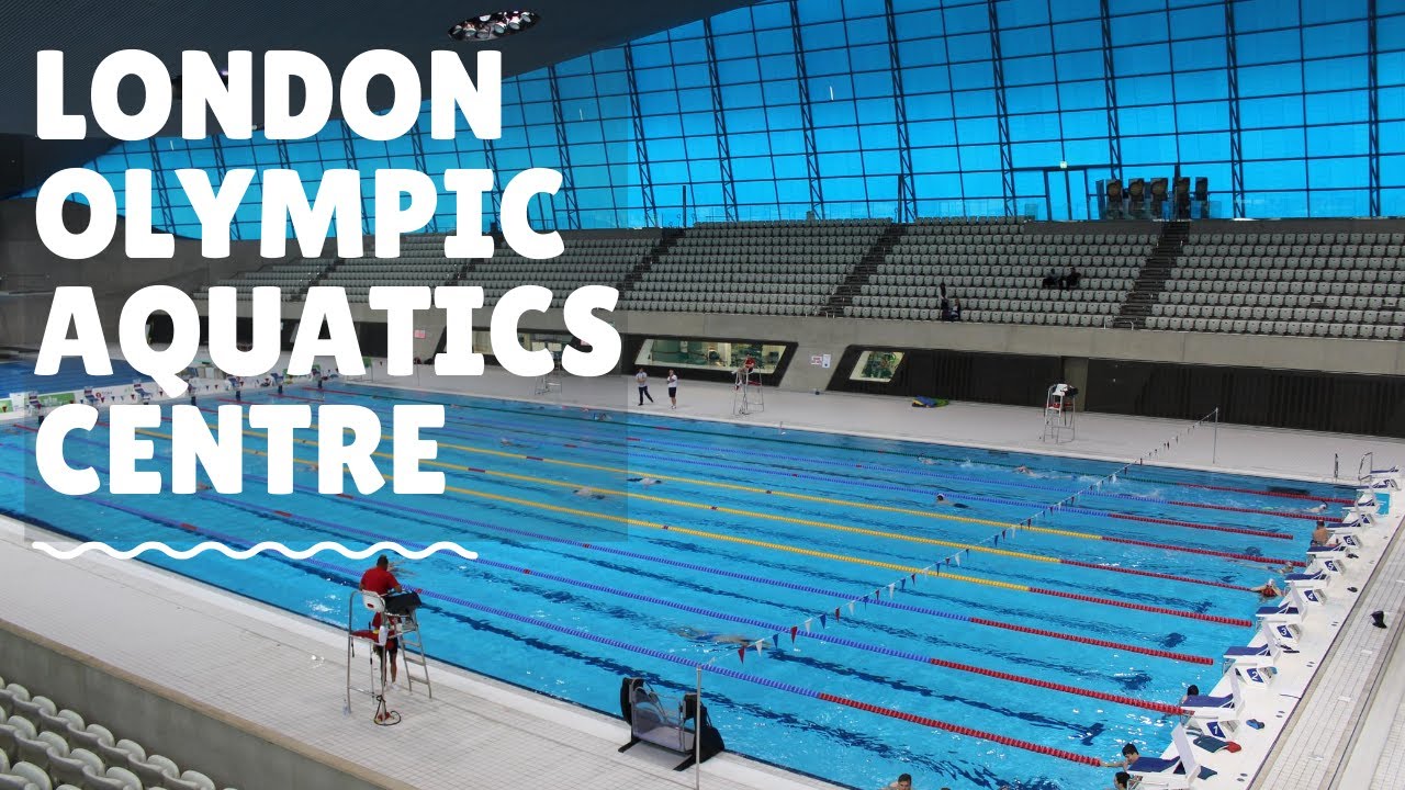 Aquatics Center at the Olympic Park in London Stratford HD