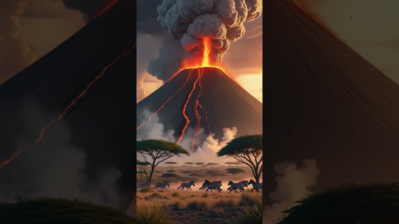 Volcano Eruption in Kenya &ndash; Mount Longonot Eruption
