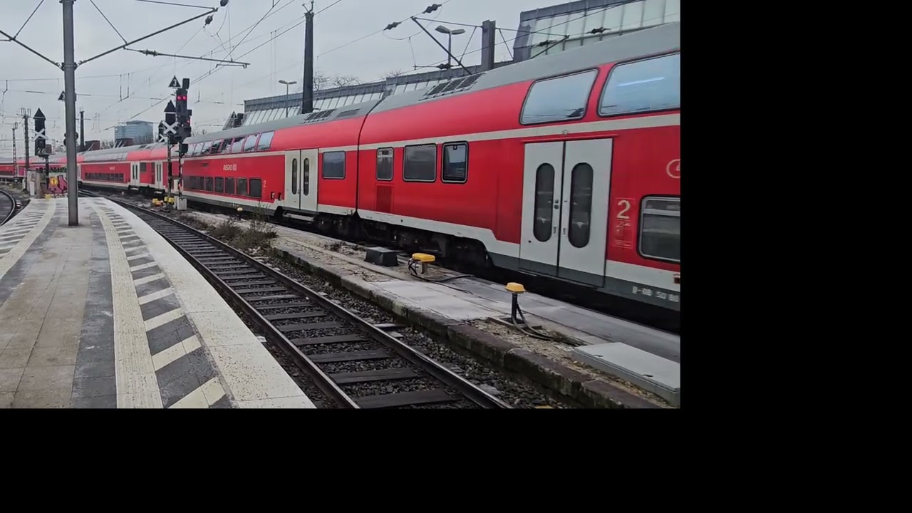 Train en gare de Cologne 