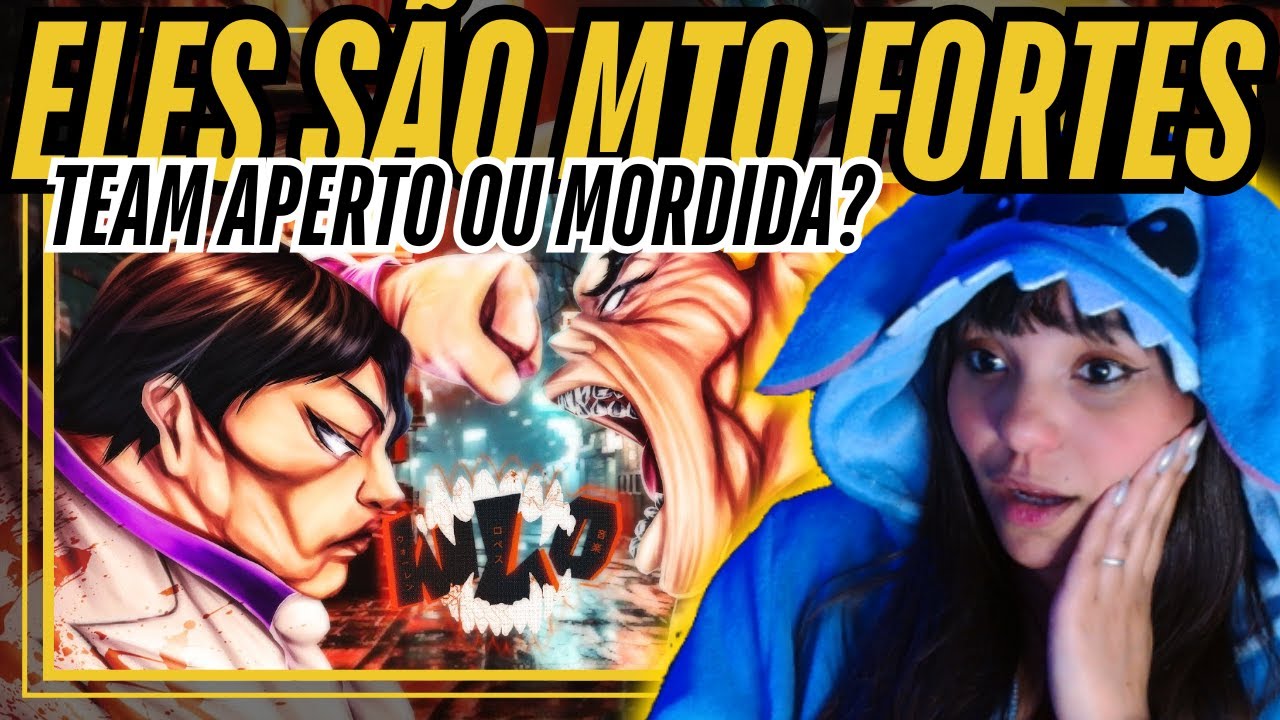 WLO - Aperto ou Mordida [ Baki Rahen / Hanayama VS Jack Hanma ] | REACT RAPHUMI | REAGINDO
