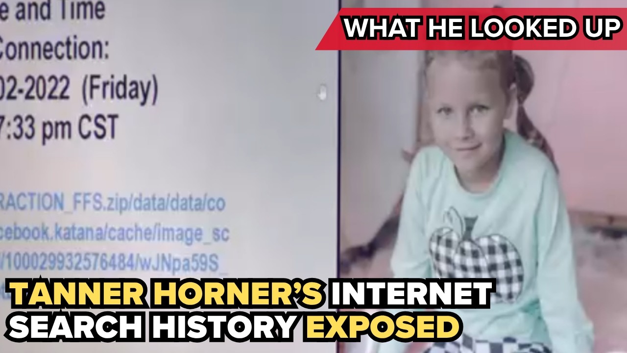 Tanner Horner&rsquo;s search history revealed in court | Disturbing timeline after Athena Strand&rsquo;s murder