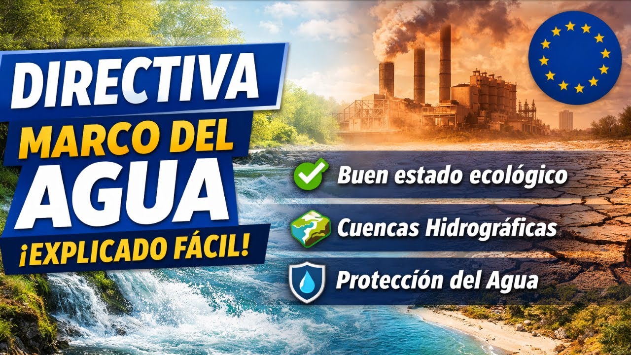 Directiva Marco del Agua (DMA) explicada | La ley europea que protege ríos, acuíferos y costas